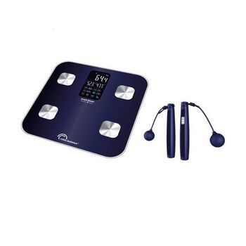 Little Balance Medidor De Impedancia Conectado 180kg/100g + Cuerda Para Saltar - 8683