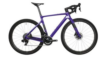 Bicicleta de gravel scott addict gravel 10 sram force etap axs 12v 700 mm violeta 2024 t s 164 174 cm   producto reacondicionado