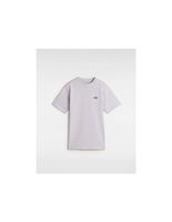 camiseta vans left chest logo em eveni ng haze mujer