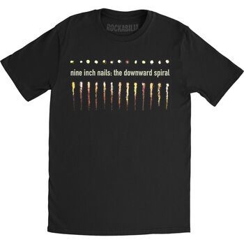 Nine Inch Nails Camiseta manga larga Downward Spiral para hombre