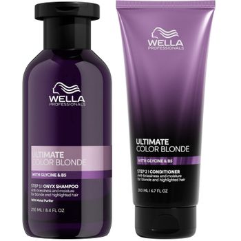Wella Professionals Ultimate Color Blonde Shampoo and Condioner Bundle