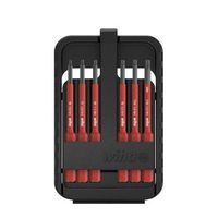 wiha juego de bits slimbit electric torx de 7 unid incl caja de slimbits 43154