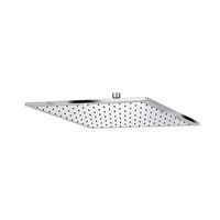 rociador de ducha tipo lluvia kludi a-qa cuadrado diseno plano 400 mm cromado 6444005-00