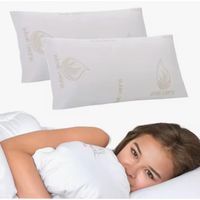 ayu shop almohada con nucleo 100 viscoelastico tejido de aloe veraantiacaros antibacteriascara verano e inviernotranspirable708090105135150cmfabricado en espana
