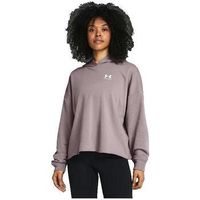 under armour jersey sweat-shirt oversize ua rival terry para mujer