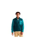 forro polar de montana the north face yumiori 14 zip hombre verde