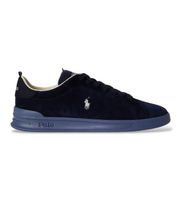 polo ralph lauren para hombre 809p13080001 zapatillas heritage court ii de ante marino 41 piel plano cordones casual