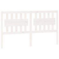 cabecero de cama madera maciza de pino blanco 1655x4x100 cm vidaxl