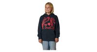 sudadera con capucha fox vision junior azul oscuro para ninos