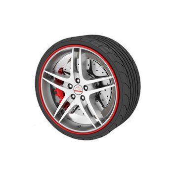 Alloy Wheel Protector Red