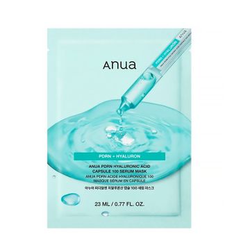 Anua Cosmética Facial PDRN Hyaluronic Acid Capsule 100 Serum Mask Mascarilla Hidratación Intensa