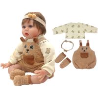 ropa para muneca reborn de 50-55cm peleles ropa para muneca de 22 pulgadas vestido falda traje de juguete
