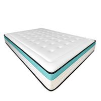 colchon viscoelastico 140 x 200 bio max premium con viscogel firme y confortable grosor 24cm antiacaros antibacterias e hipoalergenico