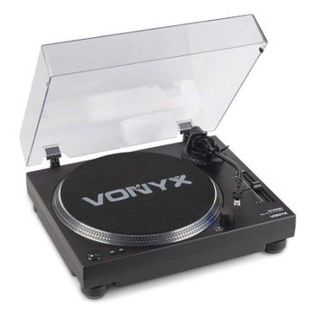 Tocadiscos Vonyx DT3000 Tracción por Correa USB Phono/Línea Negro