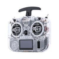 helloradiosky v14 maxmax r9 24ghz transparente integrado 1000mw elrs4in1 cnc metal rdc90 cardan de codigo abierto tra