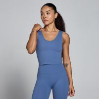 camiseta de tirantes tempo para mujer de mp - slate blue - xs