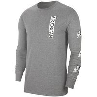 nike camiseta manga larga m air jordan classics crew para hombre