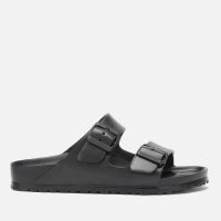 birkenstock womens arizona slim fit eva double strap sandals - black - eu 38uk 5