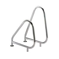 pasamanos salida acero inoxidable para piscina modelo asimetrico 2 unidades