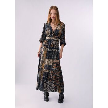Liu Jo Vestidos Vestido largo con volantes para mujer