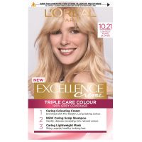 loreal paris excellence creme permanent hair dye various shades - 1021 lightest pearl blonde