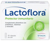 lactoflora probiotico inmunitario vitaminas y minerales 30 capsulas