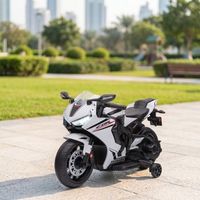moto electrica con licencia honda para ninos 3-5 anos blanco homcom