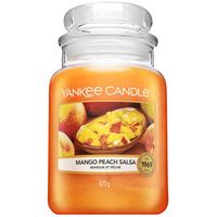 yankee candle perfume vela perfumada mango peach salsa 623gr para mujer