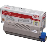 oki 43872305 original standard capacity yellow toner cartridge