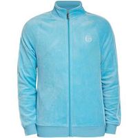 sergio tacchini chaqueta deporte tasso velour track top jacket baltic seawhite para hombre