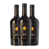vigneti del salento vino tinto zolla salice 75 cl 13 vol pack de 3 unidades