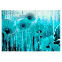 papel pintado 3d - locura turquesa 200x140 cm