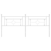 cabecero cama mueble de dormitorio de metal 193 cm blanco m020006832