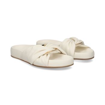Kennel & Schmenger Sandalias Planas Mujer - Blanco Talla 39