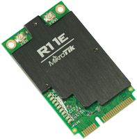tarjeta de red mikrotik r11e-2hnd mini pci express wi-fi 4 24ghz alta potencia dual color