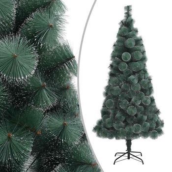 Árbol De Navidad Artificial Con Soporte Verde Pet 240 Cm Vidaxl