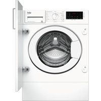 beko wix845400 8 kg 1400 spin integrated washing machine