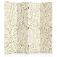 biombo ornate pattern - separador de ambientes cm 145x180 4 paneles