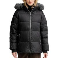 calvin klein jeans abrigo de plumas mid down para mujer