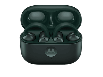 REACONDICIONADO Seminuevo Muy bueno Auriculares conducción de aire - motorola Buds Loop, Intraurales, Bluetooth, Sound by Bose, Trekking green