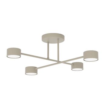 Plafón de techo lim moca (4 luces)
