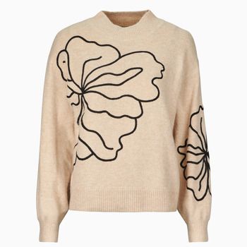 JDY Jersey JDYJELLA L/S FLOWER PULLOVER para mujer