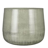 maceta de interior benson gris claro  h32xb37xl37cm
