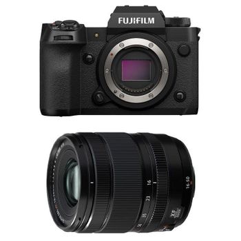 Cámara Mirrorless Fujifilm X-H2 40,2 MP 8K WiFi 16-50mm Bluetooth Estabilización
