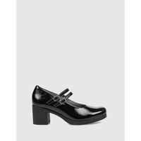 pitillos zapatos de tacon mercedita 30500 negro para mujer