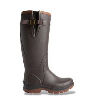 Barbour para mujer. LRF0063 Botas Tempest Tall Welly marrón (40), Plano, Ninguno, Outdoor