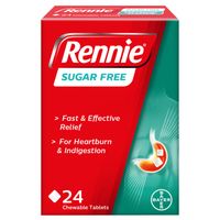 rennie sugar free heartburn  indigestion relief