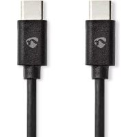 cable usb-c nedis usb 20 2m 60w usb power delivery
