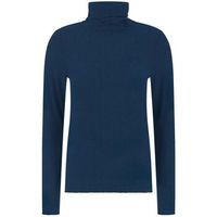 deha camiseta manga larga cashmere blend high neck para mujer