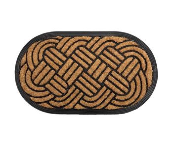 Felpudo de fibra de coco y goma